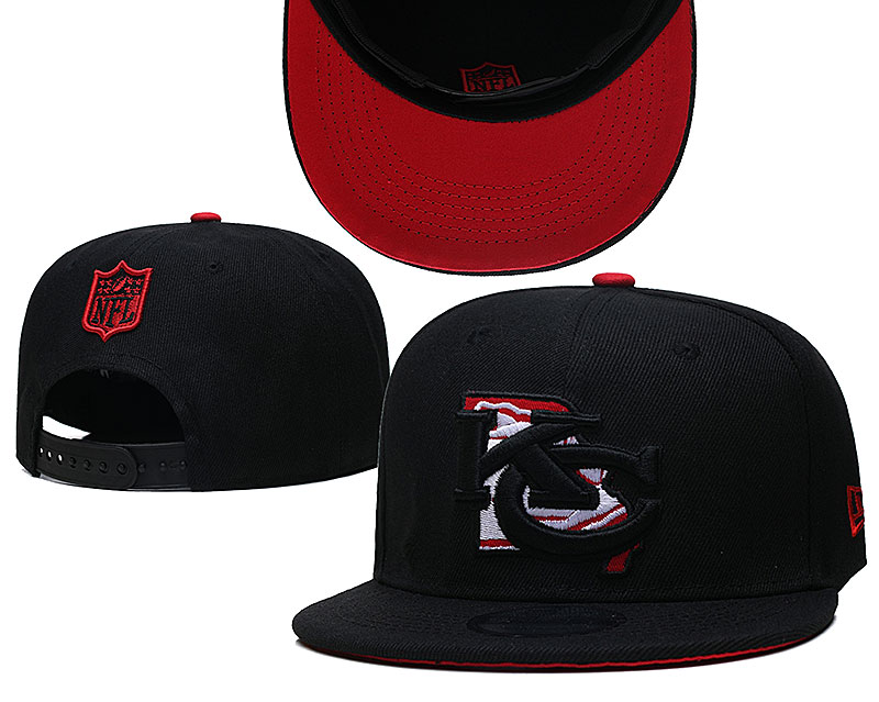 2021 NFL Kansas City Chiefs Hat GSMY509->->Sports Caps